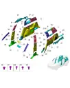 Внутренняя панель стойки C левая для AITO M9 2025, 5402310-RL01-M124
