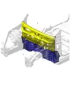 Передняя поперечина кузова для AITO M9 2025, 5301120-RL01ED