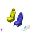 Переднее правое сиденье в сборе для AITO M9 2025, 6900100-RL11-K344