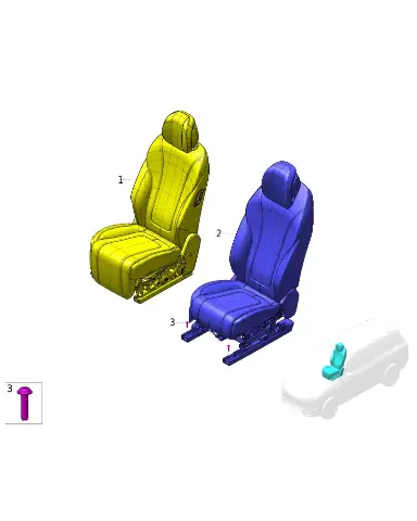 Винт для AITO M9 2025, 0911010035TF38D