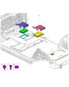 Защитная панель блока ADAS для AITO M9 2025, 3560311-RL01