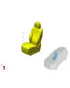 Переднее правое сиденье в сборе для AITO M9 2025, 6900100-RL12-K345