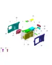 Защитная панель блока управления левая для AITO M9 2025, 5305220-RL03-P343