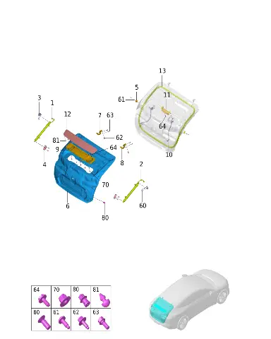 Упор для AVATR 12, 5614215-EE02