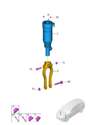 Гайка с фланцем для AVATR 12, 09159-12021