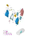 Задняя крышка спинки водительского сиденья для AVATR 12, EE90600035300
