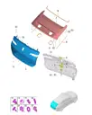 Декоративная накладка заднего бампера для AVATR 12, 2804133-EE04