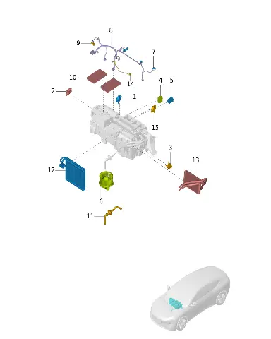 Испаритель для AVATR 12, 8100110-EE01