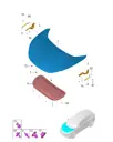 Правый шарнир капота для AVATR 12, 8407120-EE01-AA