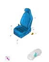 Сиденье водителя в сборе для AVATR 12, EE90600018000