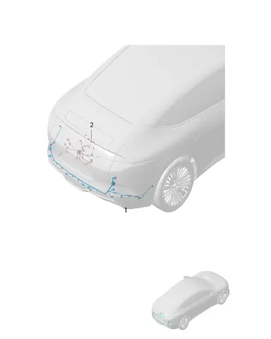 Жгут проводки двери багажника для AVATR 12, 4000120-EE61