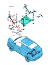 Болт с шестигранным фланцем и плоской шайбой в сборе для BYD Tang EV 2022, 11816911-00