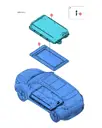 Болт с шестигранной головкой, пружинной и плоской шайбой в сборе для BYD Tang EV 2022, 13756526-00