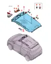 Замок для BYD Seagull 2024, 10759891-00
