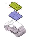 Система тяговой батареи для BYD Seagull 2024, 13355573-00
