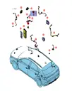 Гайка с фланцем для BYD E2 2024, 11009593-00