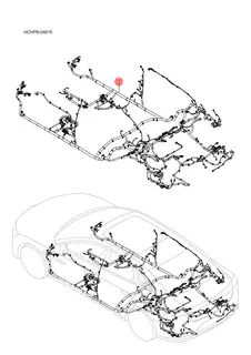 Пол жгут проводки BYD HAN 2022 (Chinese DM-i) 15525568-00