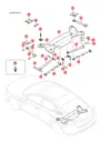 Болт с шестигранным фланцем и плоской шайбой в сборе BYD HAN 2022 (Chinese DM-i) 13817110-00