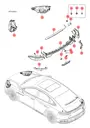 Болт с шестигранным фланцем BYD HAN 2022 (Chinese DM-i) 11673040-00