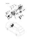 Мотор управления воздушной заслонкой для BYD Sealion 06 EV 2025 12339591-00