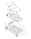 Ковровое покрытие для BYD YANGWANG U8, 16377838-00