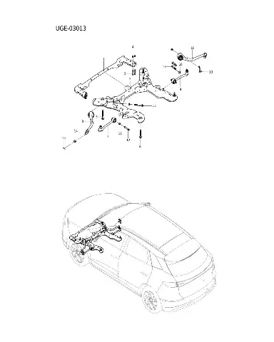 Болт с шестигранным фланцем для BYD Sealion 06 EV 2025 — 11515592-00