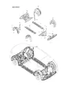 Передний подрамник брызговик правый кронштейн в сборе для BYD Sealion 06 EV 2025 — 14746623-00