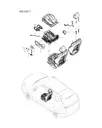 Переключатель регулировки поясничной опоры сиденья для BYD Sealion 06 EV 2025 — 19311992-00
