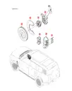 Передний тормозной диск для BYD YANGWANG U8, 16441457-00