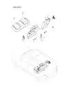 Подголовник второго ряда для BYD Leopard 7, 19840907-00