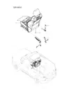 Правая накладка подставки для BYD Leopard 7, 19840864-00