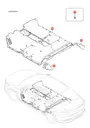Клипса крепления ковра и отделки багажника для BYD Qin Plus DM-i, 10215281-00