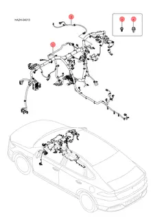 Жгут,приборный панель для BYD Qin Plus DM-i, 14741180-00