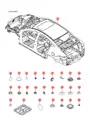 D 20 крышка резиновой заглушки 4 для BYD Qin Plus DM-i, 10506991-00