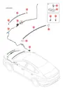 Шестигранный головка болт и плоский шайба в сборе P 1.0 для BYD Qin Plus DM-i, 12111131-00