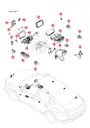 Датчик наружной температуры для BYD Qin Plus DM-i, 10151695-00