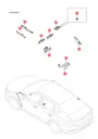 Антенна обнаружения ключа в салоне для BYD Qin Plus DM-i, 10274341-00