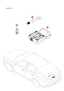 Съемная клипса декоративной крышки для BYD Qin Plus DM-i, 11057669-00