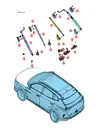 Винты Torx с полукруглой головкой p1.25 BYD SONG EV 2024 (Song DynastyPLUS EV) 11730017-00 купить в Казахстане