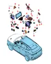 Противоударный theft предупреждение фара BYD SONG EV 2024 (Song DynastyPLUS EV) 12192128-00 купить в Казахстане