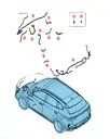 Болт с шестигранной головкой и плоской шайбой в сборе для BYD Song EV, 11556146-00