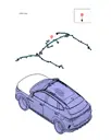 Потолочный жгут проводки для BYD Song EV, 15863188-00