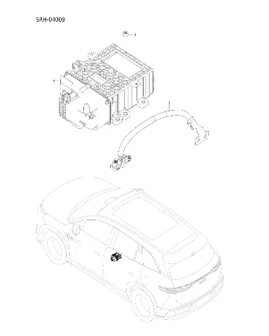Комплект болта с шестигранной головкой, пружинной и плоской шайб для BYD Tang L DM, 13756536-00