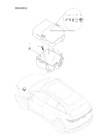 Силовое твердотельное реле 12В 30А для BYD Tang L DM, 12785197-00