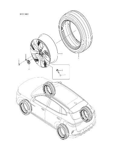 Радиальная шина для BYD Tang L DM, 14526752-00