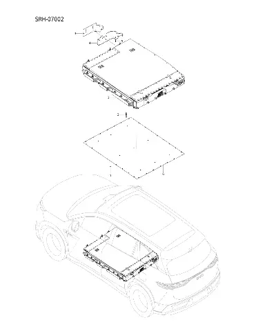 Винт самоконтрящийся Torx M5x8 для BYD Tang L DM, 13996263-00