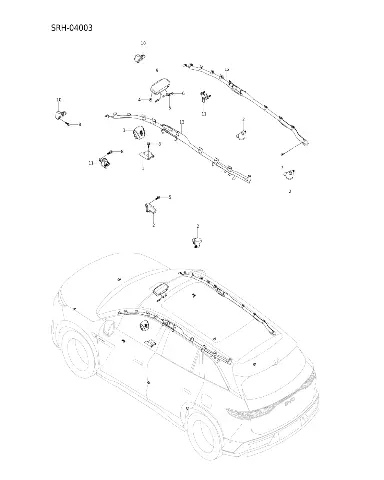 Модуль подушки безопасности пассажира для BYD Tang L DM, 14699379-00