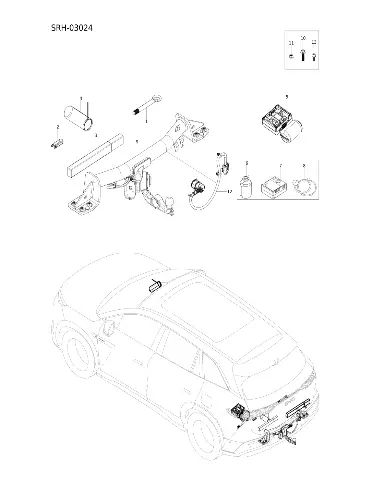 Корпус насоса подкачки для BYD Tang L DM, 12024670-00
