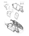 Кронштейн нижнего крепления заднего левого крыла II для BYD Tang L DM, 18294794-00