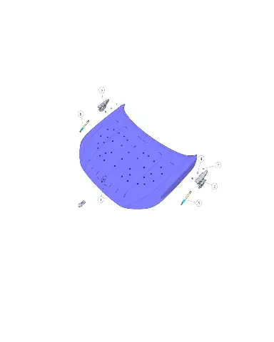 Защитная подушка для DEEPAL S09, 09321-10009